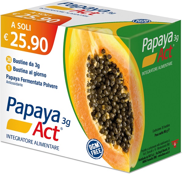 PAPAYA ACT 3G 30 BUSTINE - UniversoFarmacie.it