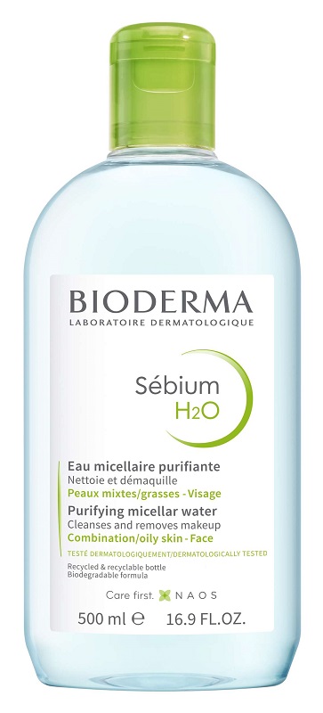 SEBIUM H2O ACQUA MICELLARE DETERGENTE PURIFICANTE 500 ML - UniversoFarmacie.it