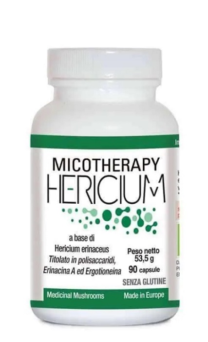 MICOTHERAPY HERICIUM 90 CAPSULE - UniversoFarmacie.it