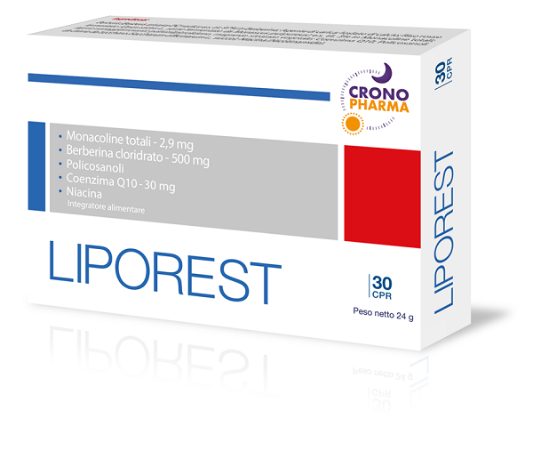 LIPOREST 30 COMPRESSE - UniversoFarmacie.it