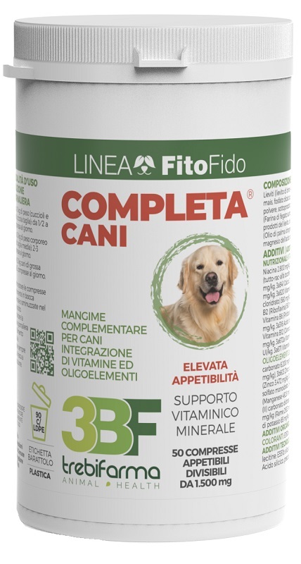 COMPLETA CANI 50 COMPRESSE BARATTOLO 75 G - UniversoFarmacie.it