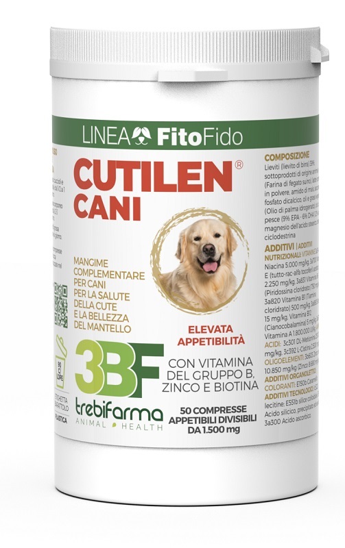CUTILEN CANI 50 COMPRESSE BARATTOLO 75 G - UniversoFarmacie.it