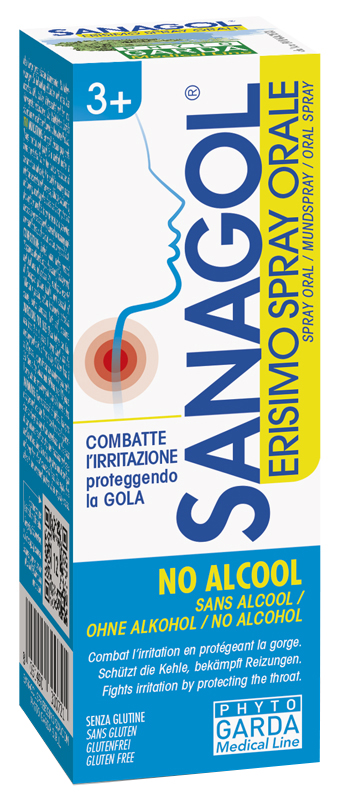 SANAGOL SPRAY ERISIMO SENZA ALCOOL 20 ML - UniversoFarmacie.it