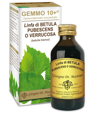 GEMMO 10+ BETULLA B LINFA 100 ML LIQUIDO ANALCOLICO - UniversoFarmacie.it