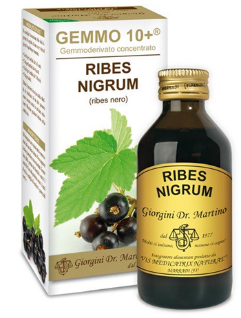 GEMMO 10+ RIBES NERO 100 ML LIQUIDO ANALCOLICO - UniversoFarmacie.it