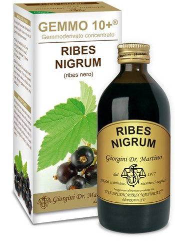 GEMMO 10+ RIBES NERO 200 ML LIQUIDO ANALCOLICO - UniversoFarmacie.it