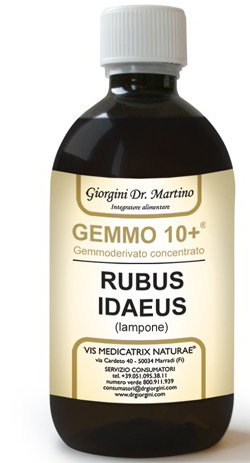 GEMMO 10+ GEMMODERIVATO CONCENTRATO LIQUIDO ANALCOLICO RUBUS IDEAUS LAMPONE 500 ML - UniversoFarmacie.it