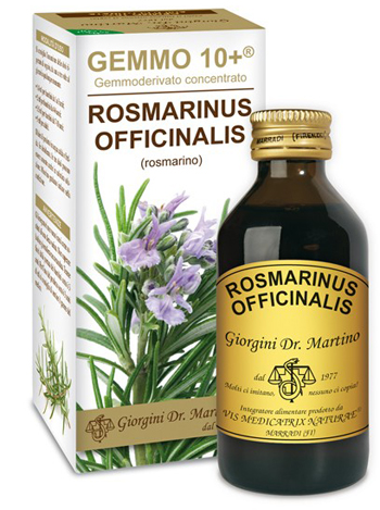 GEMMO 10+ ROSMARINO LIQUIDO ANALCOLICO 100 ML - UniversoFarmacie.it