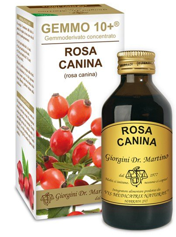 GEMMO 10+ ROSA CANINA LIQUIDO ANALCOLICO 100 ML - UniversoFarmacie.it