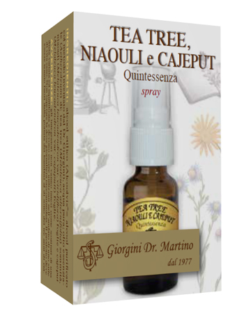 TEA TREE NIAOULI E CAJEPUT QUINTESSENZA SPRAY 15 ML - UniversoFarmacie.it