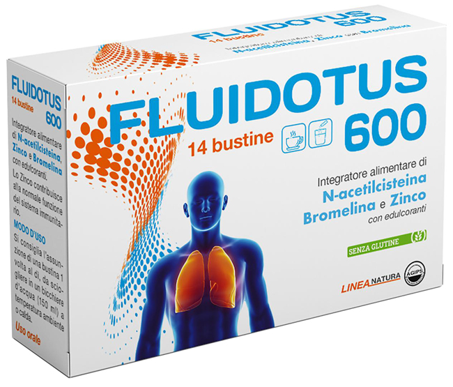 FLUIDOTUS 600 14 BUSTINE - UniversoFarmacie.it