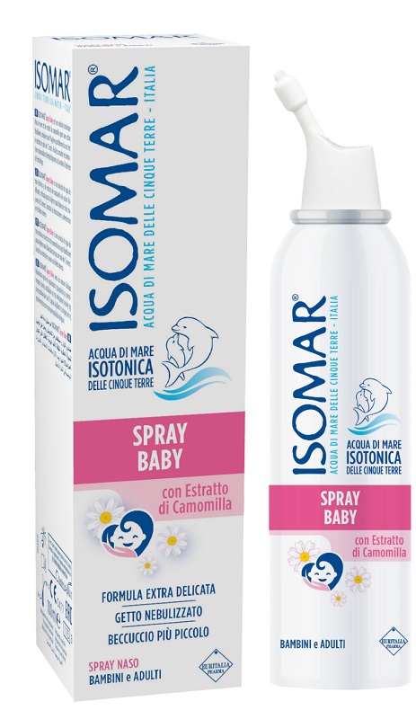ISOMAR SPRAY BABY CON CAMOMILLA 100 ML - UniversoFarmacie.it