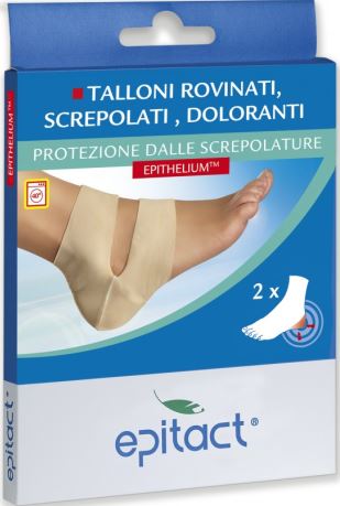 PROTEZIONE PER SCREPOLATURE TALLONI EPITACT TAGLIA UNICA 2 PEZZI - UniversoFarmacie.it
