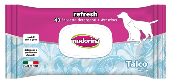 SALVIETTE TALCO INODORINA 40 PEZZI - UniversoFarmacie.it
