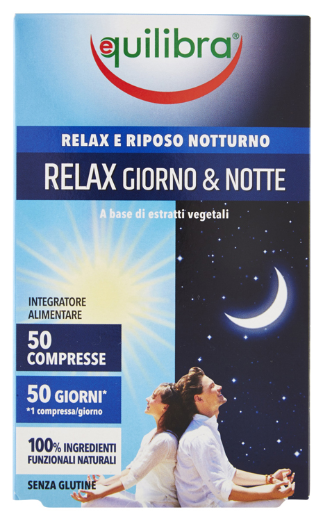 RELAX GIORNO & NOTTE 50 COMPRESSE - UniversoFarmacie.it