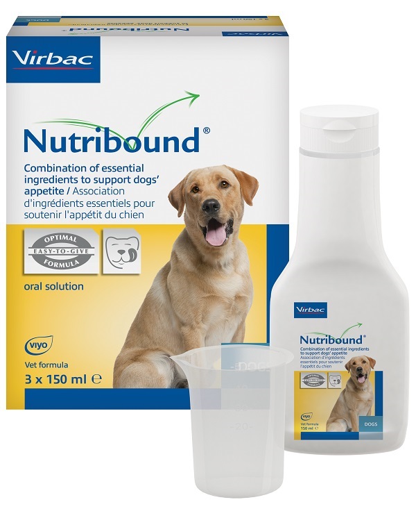 NUTRIBOUND SOLUZIONE ORALE APPETIBILE PER CANE 3 FLACONI DA 150 ML - UniversoFarmacie.it