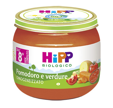 HIPP BIO HIPP BIO OMOGENEIZZATO SUGO POMODORO VERDURE 2X80 G - UniversoFarmacie.it