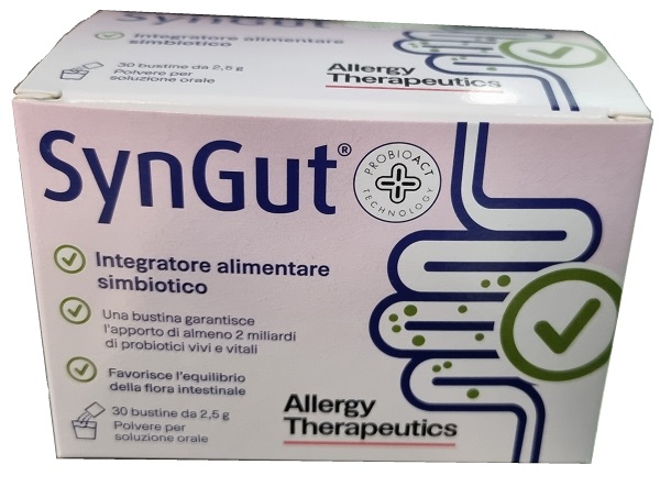 SYNGUT 30 BUSTINE DI LIOFILIZZATO DA 2,5 G IN ASTUCCIO 75 G - UniversoFarmacie.it