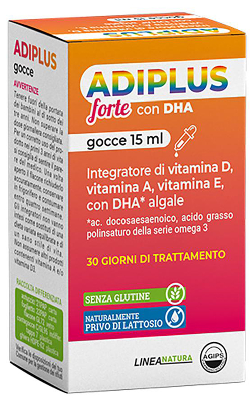 ADIPLUS FORTE CON DHA GOCCE FLACONCINO 15 ML - UniversoFarmacie.it