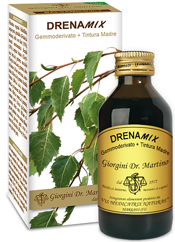 DRENAMIX GEMMODERIVATO + TINTURA MADRE SENZA ALCOOL 100 ML - UniversoFarmacie.it
