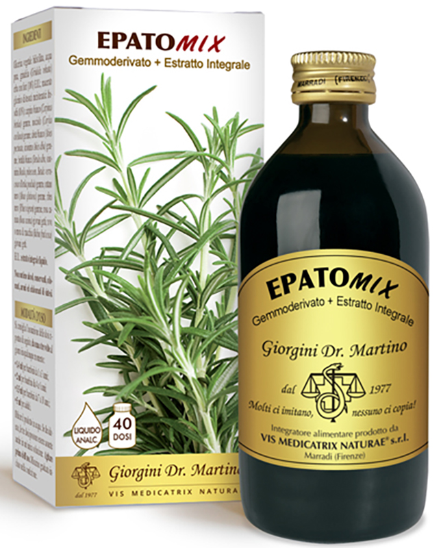 EPATOMIX GEMMODERIVATO + ESTRATTO INTEGRALE SENZA ALCOOL 200 ML - UniversoFarmacie.it