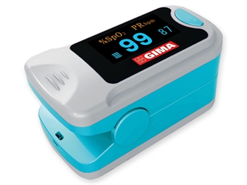 PULSOSSIMETRO DA DITO PULSOXIMETRO OXY-3 CON DISPLAY PER MISURAZIONE DIOSSIGENO NEL SANGUE E BATTITO CARDIACO CON CORDINO E BATTERIE - UniversoFarmacie.it