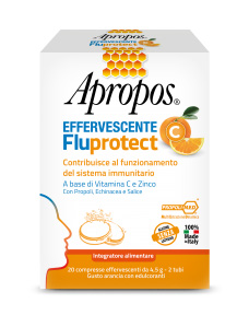 APROPOS FLUPROTECT EFFERVESCENTE C 20 COMPRESSE - UniversoFarmacie.it
