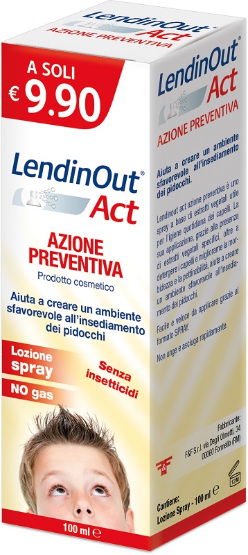 LENDINOUT ACT AZIONE PREVENTIVA SPRAY 100 ML - UniversoFarmacie.it