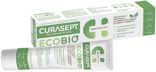 CURASEPT PHARMADENT ECOBIO DENTIFRICIO 75 ML - UniversoFarmacie.it