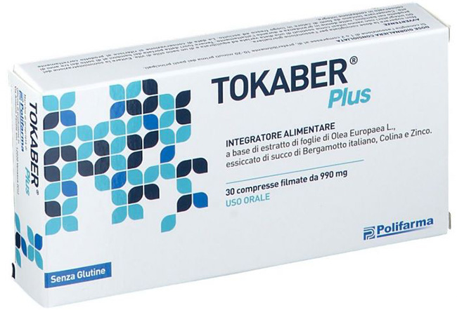 TOKABER PLUS 990MG 30 COMPRESSE - UniversoFarmacie.it