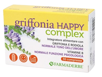GRIFFONIA HAPPY COMPLEX 30 COMPRESSE - UniversoFarmacie.it