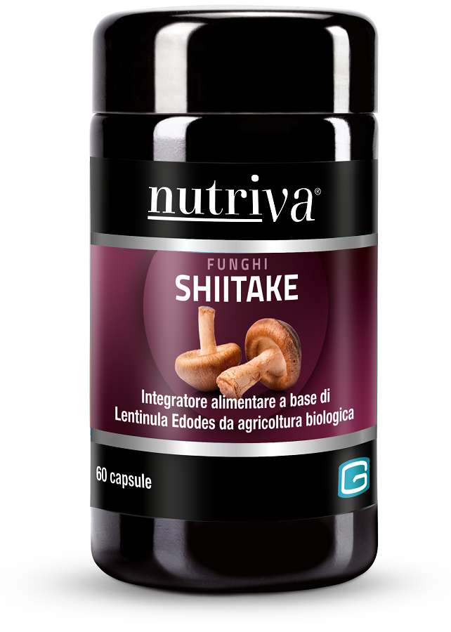 NUTRIVA SHIITAKE BIO 60 CAPSULE - UniversoFarmacie.it