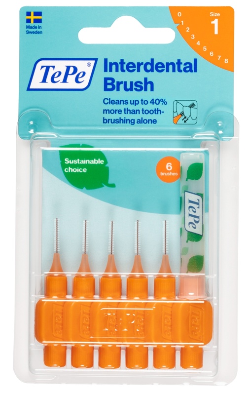 TEPE SCOVOLINO ARANCIONE 0,45 MM 6 PEZZI - UniversoFarmacie.it