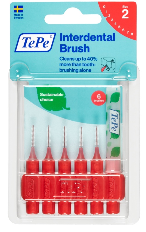 TEPE SCOVOLINO ROSSO 0,5MM 6 PEZZI - UniversoFarmacie.it