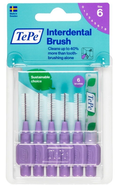TEPE SCOVOLINO VIOLA 1,1MM 6 PEZZI - UniversoFarmacie.it