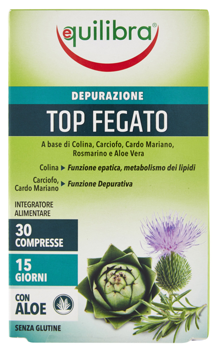 TOP FEGATO CON ALOE 30 COMPRESSE - UniversoFarmacie.it