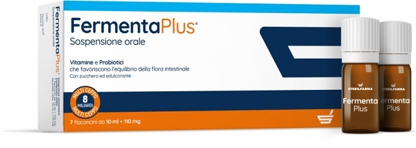 FERMENTA PLUS FERMENTI LATTICI 7 FLACONCINI DA 10 ML - UniversoFarmacie.it