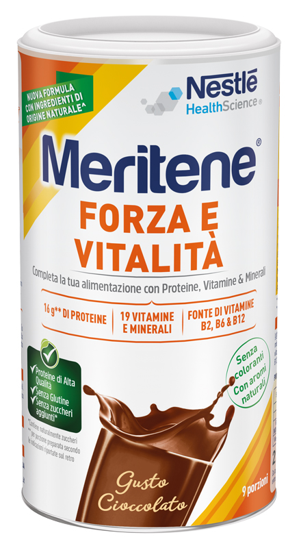 MERITENE FORZA E VITALITA' CIOCCOLATO 270 G - UniversoFarmacie.it