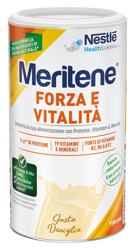 MERITENE FORZA E VITALITA' VANIGLIA 270 G - UniversoFarmacie.it