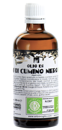 OLIO SEMI CUMINO NERO BIOLOGICO - UniversoFarmacie.it