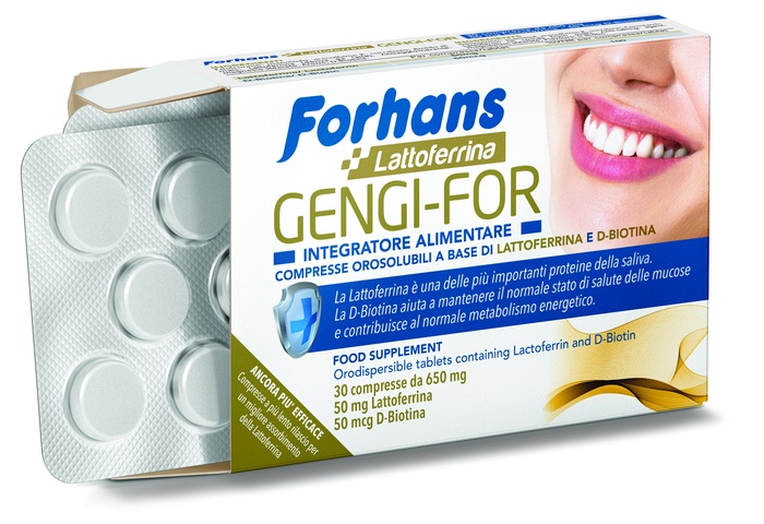 FORHANS GENGI FOR 30 COMPRESSE 19,50 G - UniversoFarmacie.it