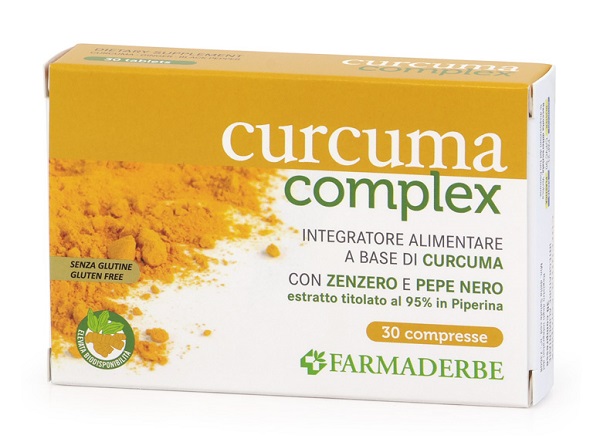 CURCUMA COMPLEX 30 COMPRESSE - UniversoFarmacie.it
