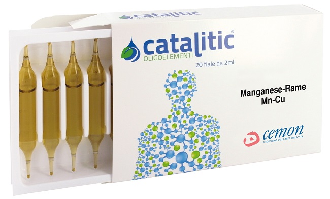 CATALITIC OLIGOELEMENTI MANGANESE RAME MN-CU 20 FIALE 2 ML - UniversoFarmacie.it