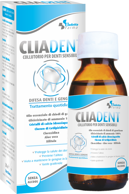 CLIADENT COLLUTORIO DENTI SENSIBILI 200 ML - UniversoFarmacie.it
