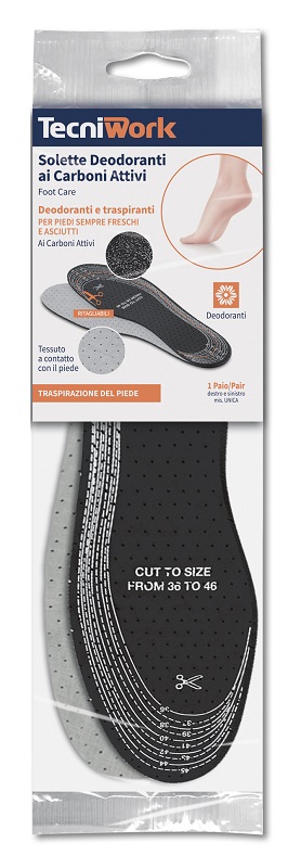 SOLETTE DEODORANTI AI CARBONI ATTIVI 1 PAIO - UniversoFarmacie.it
