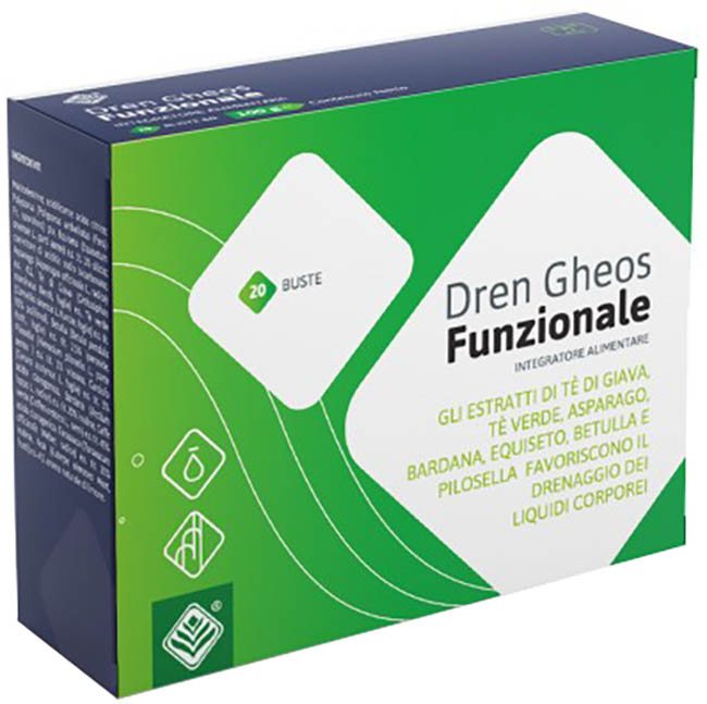 DREN GHEOS FUNZIONALE 20 BUSTINE - UniversoFarmacie.it