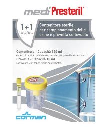CONTENITORE URINA + PROVETTA MEDIPRESTERIL - UniversoFarmacie.it
