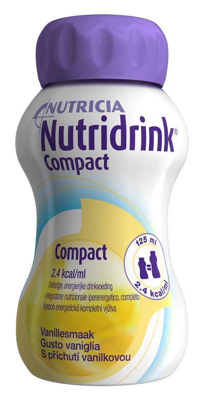 NUTRIDRINK COMPACT VANIGLIA 125 ML 4 PEZZI - UniversoFarmacie.it
