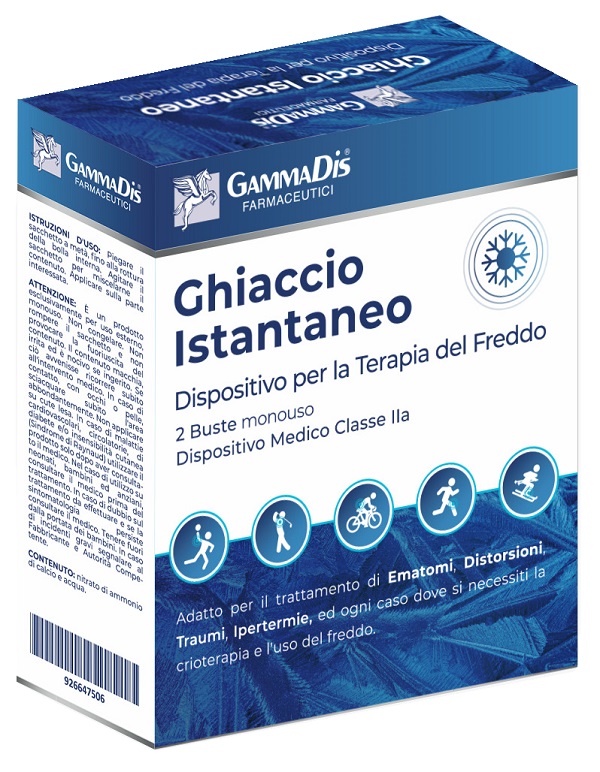 GHIACCIO ISTANTANEO TNT GAMMADIS 2 PEZZI GAMMADIS - UniversoFarmacie.it
