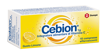 CEBION EFFERVESCENTE VITAMINA C LIMONE 10 COMPRESSE - UniversoFarmacie.it